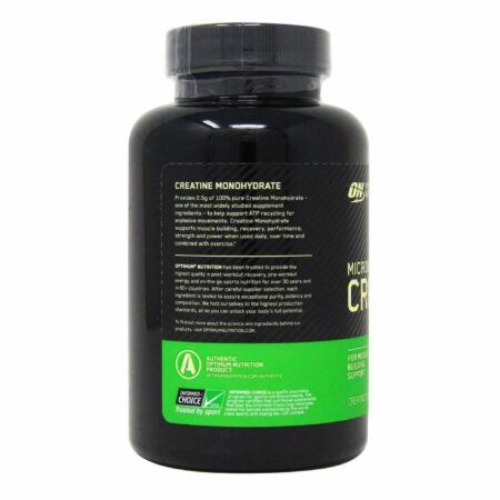 Creatina 2500 Optimum Nutrition 100 Cápsulas - Image 3