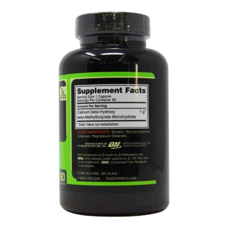 HMB 1000 mg Optimum Nutrition 90 Cápsulas - Image 2