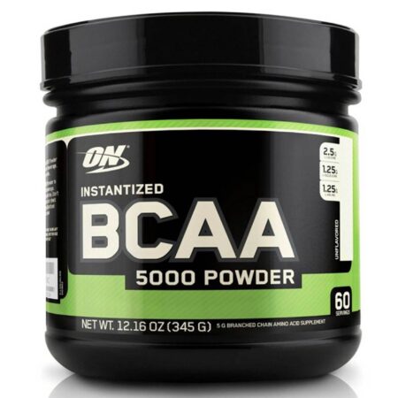 BCAA Instantized 5000 em Pó Optimum Nutrition 60 Porções