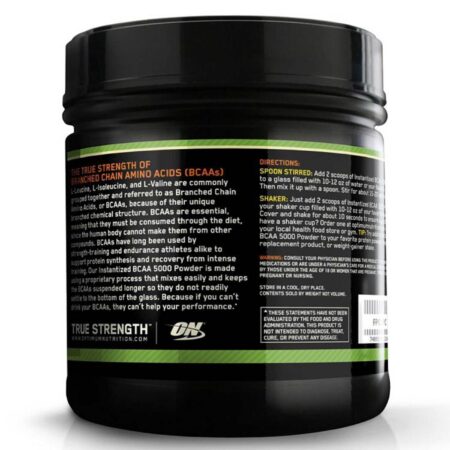 BCAA Instantized 5000 em Pó Optimum Nutrition 60 Porções - Image 4