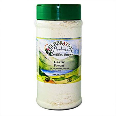 Celebration Herbals, Alho em Pó Orgânico - 215 g (3,5 oz)