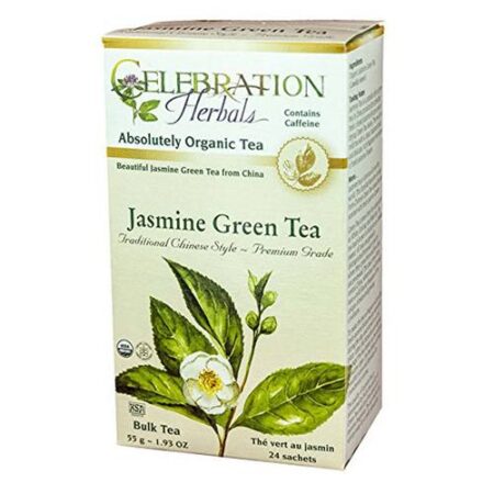 Celebration Ervaals Chá Verde Orgânico Jasmine 1,93 onças