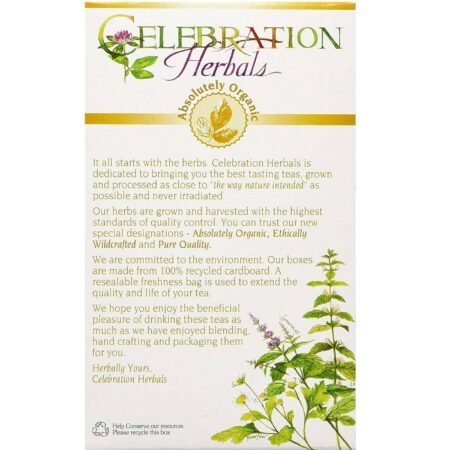 Celebration Herbals, Chá de Hibiscus Orgânico - 60 g (2,11 oz) - Image 3