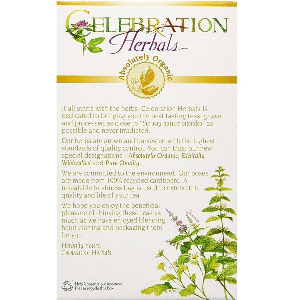 Chá de Hibiscus Orgânico Celebration Herbals - 60g (Puro e Natural no Brasil) - Imagem 3