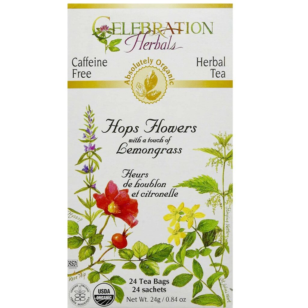Celebration Ervaals Chá Orgânico de Flores de Lúpulo - 24 Saquinhos