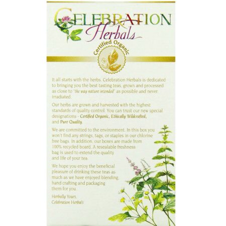 Celebration Herbals, Chá de Raiz de Ruibarbo Turco Orgânico - 94 g (3,13 oz) - Image 3