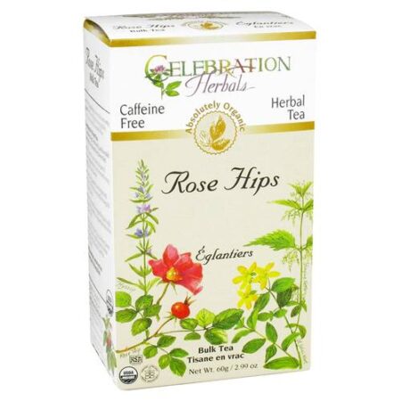 Celebration Herbals, Chá de Rosa Mosqueta Orgânica - 2,12 oz