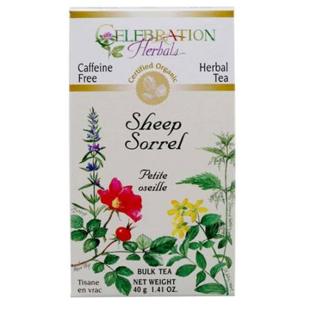 Celebration Herbals, Chá Orgânico Sheep Sorrel - 1,41 oz