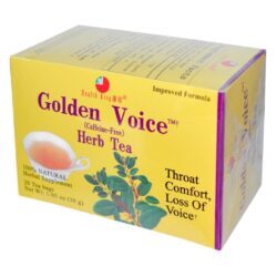 Chá Golden Voice™ Health King and Balanceuticals - 20 Saquinhos para Voz Clara