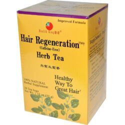 Health King Chá de Regeneração Capilar - 32g (20 Sachês) - Cabelo Forte e Saudável