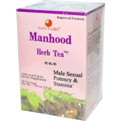 Health King Chá de Ervas para Masculinidade - 20 Saquinhos de Chá: Revitalize Sua Vitalidade
