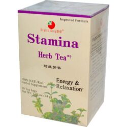Health King and Balanceuticals Chá de Stamina - 20 Saquinhos de Chá para Energia e Bem-Estar