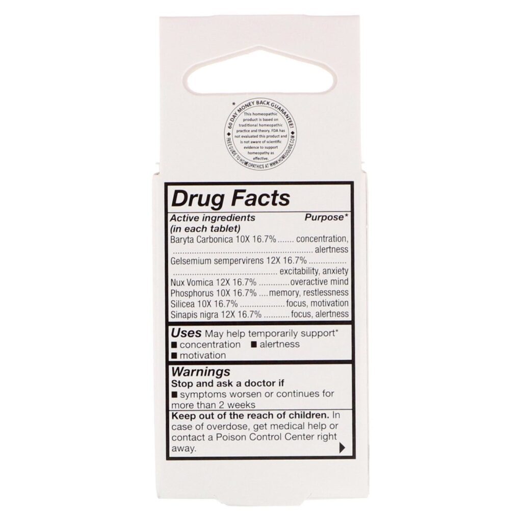 Natra-Bio A + Attention Maçã Yummy 125 Mini Tablets para Foco e Concentração - Imagem 2