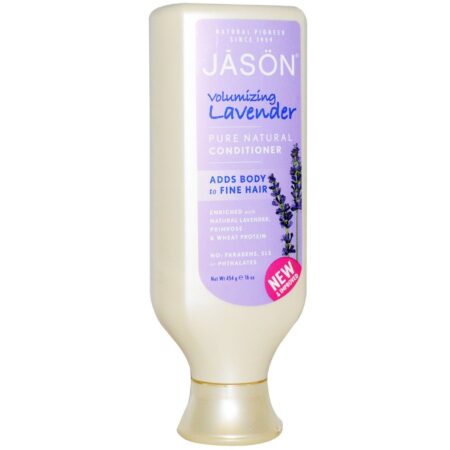 Jason Natural Cosmetics, Condicionador Puro e Natural, Lavanda - 454 g (16 oz)