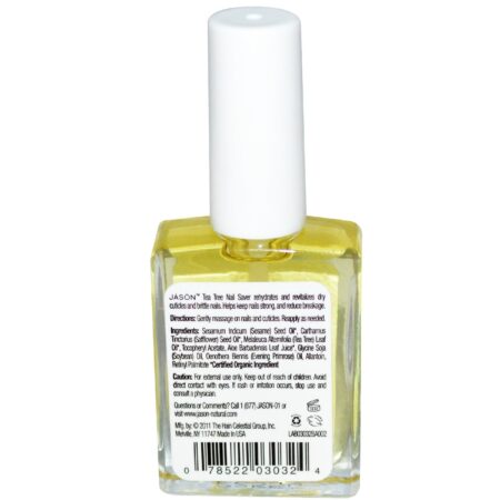 Jason Natural, Protetor natural de unhas - Árvore do chá - 15mL - Image 2