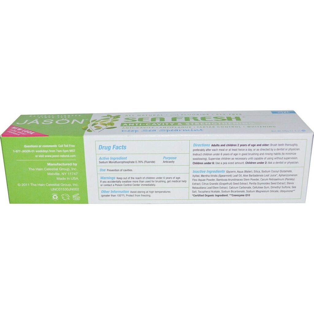 Jason Gel Dental Sea Fresh™ Anti-Cavidade - 170g - Imagem 2