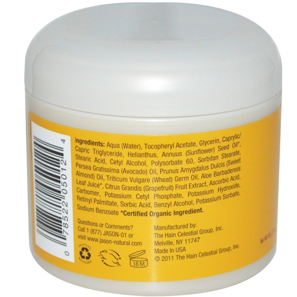 Jason Natural Cosmetics Creme Revitalizador Vitamina E 5000 UI - 113g (4oz) - Imagem 2