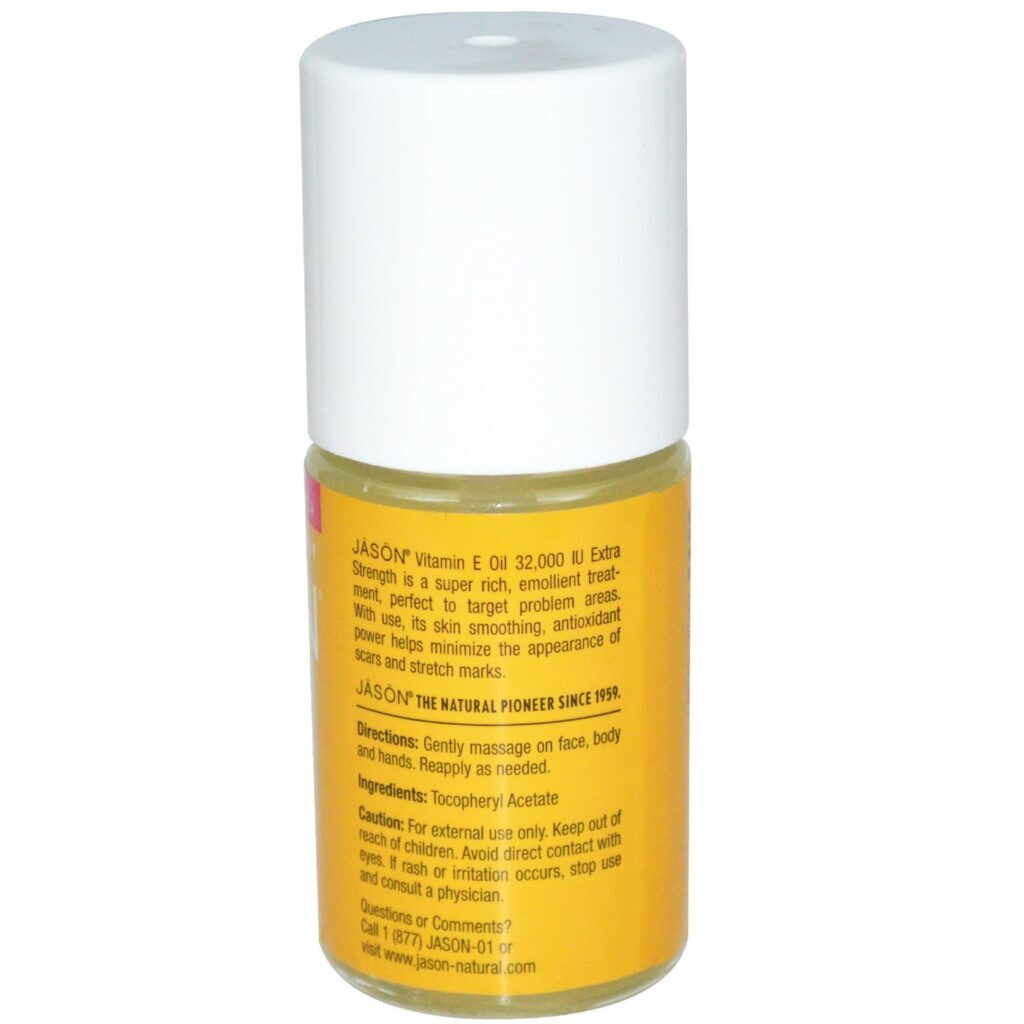 Jason Óleo Vitamina E 32000 UI Puro 30mL para Pele e Cabelos - Imagem 2