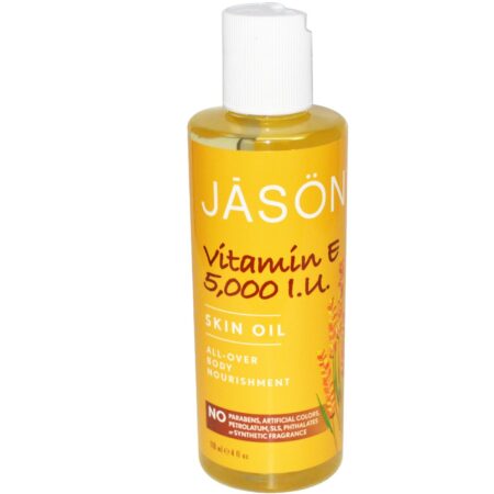 Jason Natural, Óleo para a Pele com Vitamina E 5000 UI - 118mL