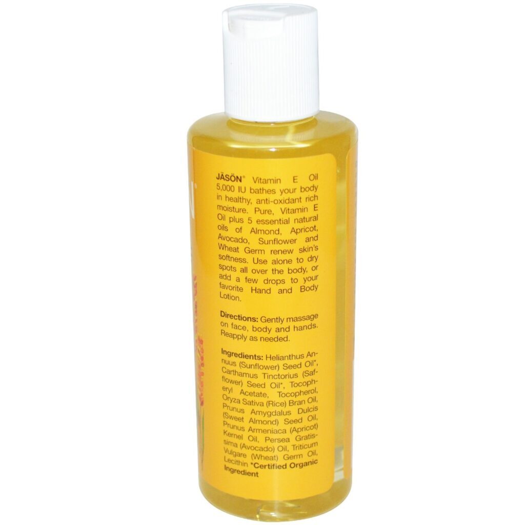 Jason Natural Óleo para Pele Vitamina E 5000 UI 118ml - Revitalização Profunda - Imagem 2
