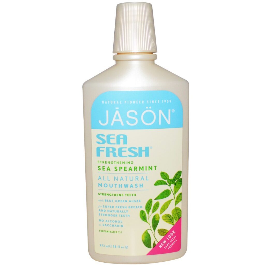 Jason Enxaguante Bucal Mar Refrescante 473ml - Frescor Natural para Seu Sorriso
