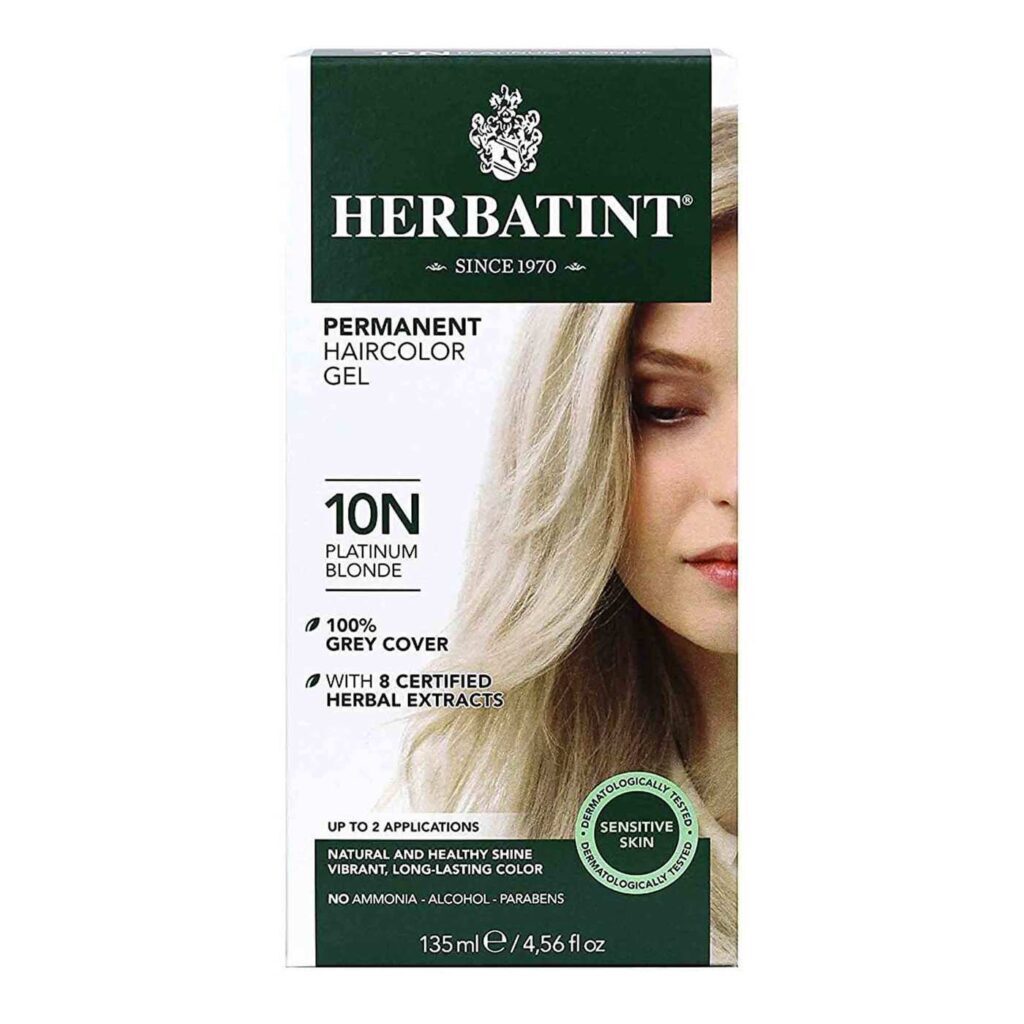 Herbatint Coloração Permanente em Gel 10N Louro Platinado - 135 ml: Cabelos Radiantes e Saudáveis no Brasil