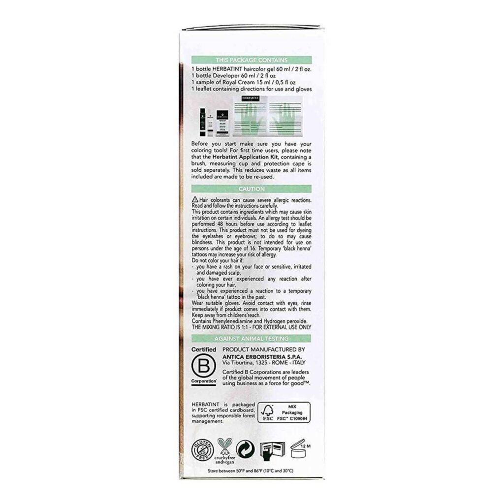 Herbatint Coloração Permanente em Gel 10N Louro Platinado - 135 ml: Cabelos Radiantes e Saudáveis no Brasil - Imagem 3