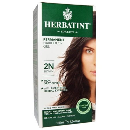 Herbatint, Tintura para Cabelo Gel 2N, Castanho - 135 ml