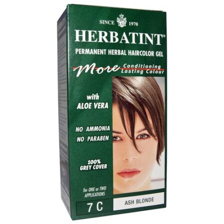 Herbatint, Tintura para Cabelo Gel 7C, Loiro Acinzentado - 135 ml