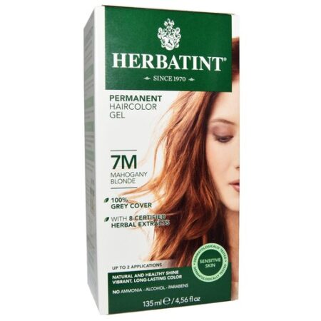 Herbatint, Tintura para Cabelo Gel 7M, Mahogany/Loiro - 135 ml