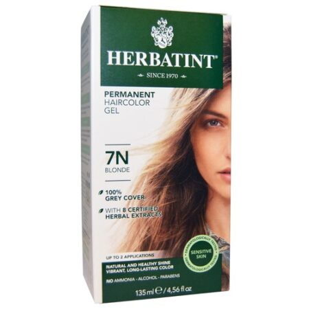 Herbatint, Tintura para Cabelo Gel 7N, Loiro - 135 ml