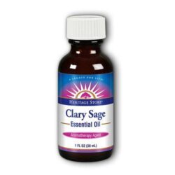 Óleo de Sálvia Clary Heritage Products 30ml - Bem-Estar e Pureza Garantida