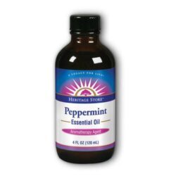 Óleo Essencial de Hortelã-Pimenta Heritage Products 120ml - Pureza e Frescor para Bem-Estar