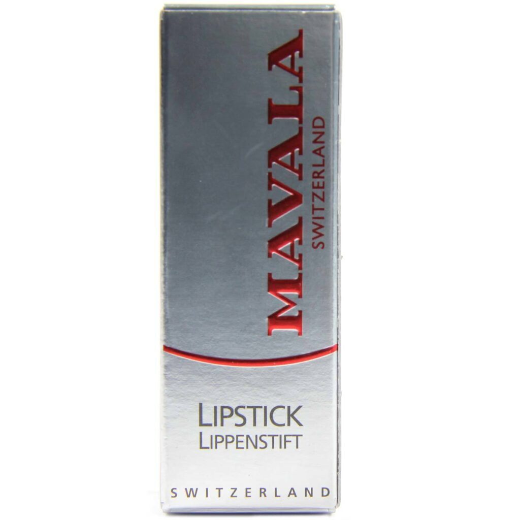 Mavala Mavalia Batom Vermelho Bordeaux - 24g: Hidratação e Cor Intensa Duradoura