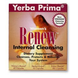 Yerba Prima Women's Renew Sistema de Limpeza Interna das Mulheres - 1 Kit Original