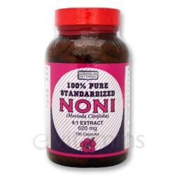 Only Natural Extrato de Noni Puro 100 Cápsulas - Saúde e Bem-Estar Natural