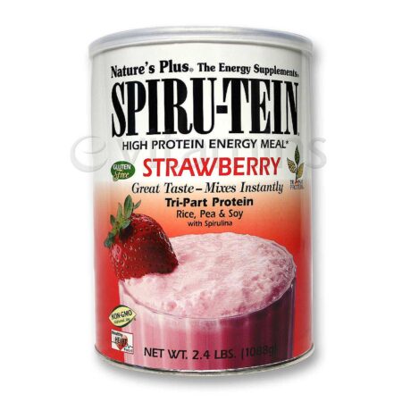 Nature's Plus, Proteína Spiru-Tein®, Morango - 1088 g