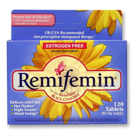 Enzymatic Therapy, Remifemin® Terapia da Menopausa - 120 Tabletes