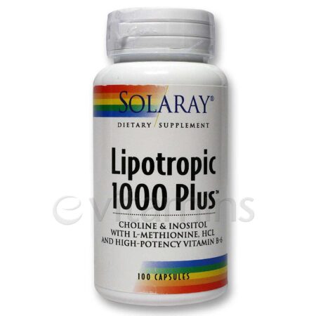 Solaray, Lipotropic 1000 Plus™ - 100 Cápsulas