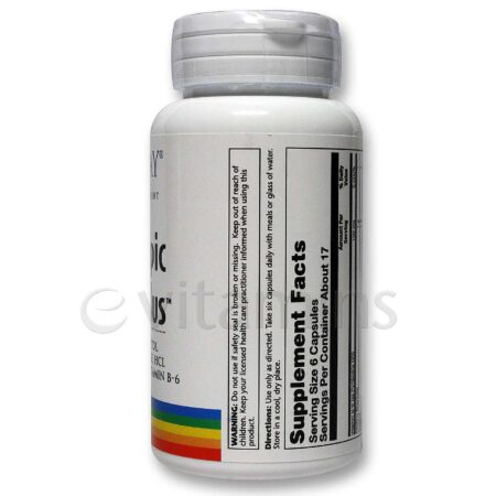 Solaray, Lipotropic 1000 Plus™ - 100 Cápsulas - Image 2