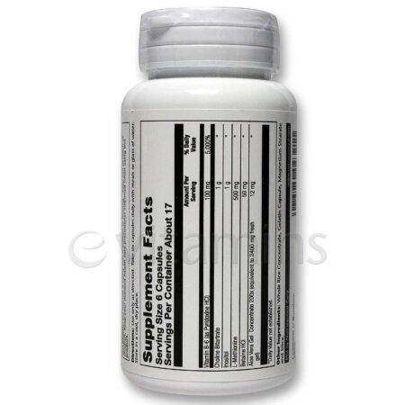 Solaray, Lipotropic 1000 Plus™ - 100 Cápsulas - Image 3