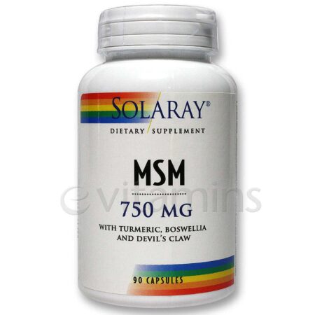 Solaray MSM 750 mg 90 Cápsulas