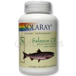 Solaray Óleo de Salmão 90 Géis: Essencial para Saúde Cardiovascular e Cognitiva no Brasil