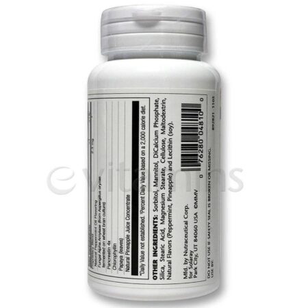 Solaray Super Papaya-Plex™ 90 Tabletes Mastigáveis - Digestão e Bem-Estar - Imagem 4