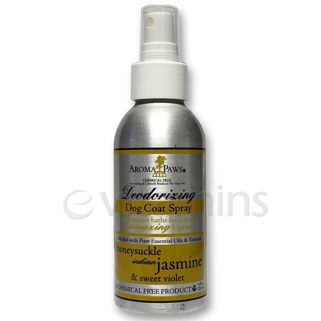 AAroma Paws Spray Pelo Cachorro Gato Madressilva Jasmine 135ml - Perfume e Bem-Estar