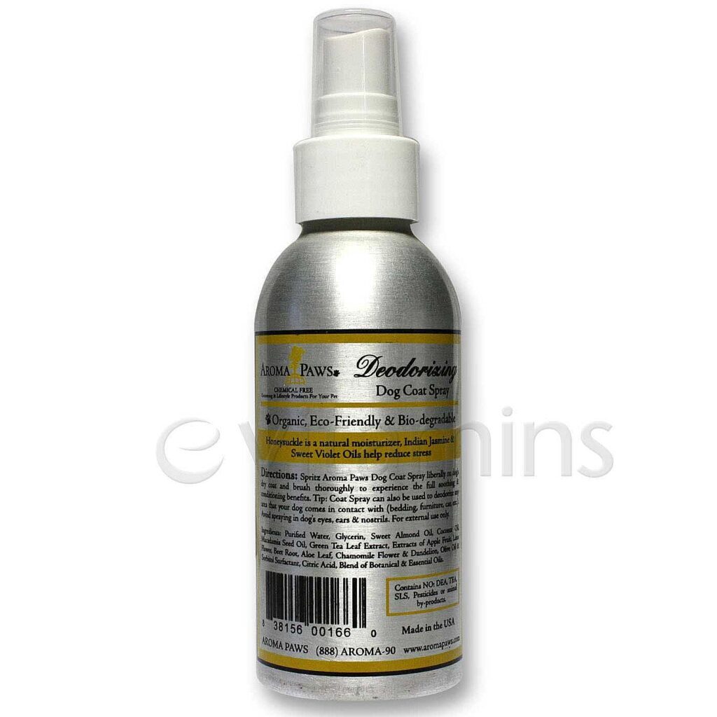 AAroma Paws Spray Pelo Cachorro Gato Madressilva Jasmine 135ml - Perfume e Bem-Estar - Imagem 2