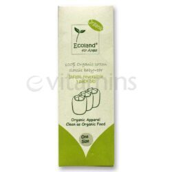 Ecoland Reversíveis Babadores Naturais - Kit com 3 Unidades