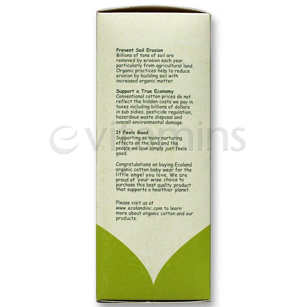 Ecoland Reversíveis Babadores Naturais - Kit com 3 Unidades - Imagem 3