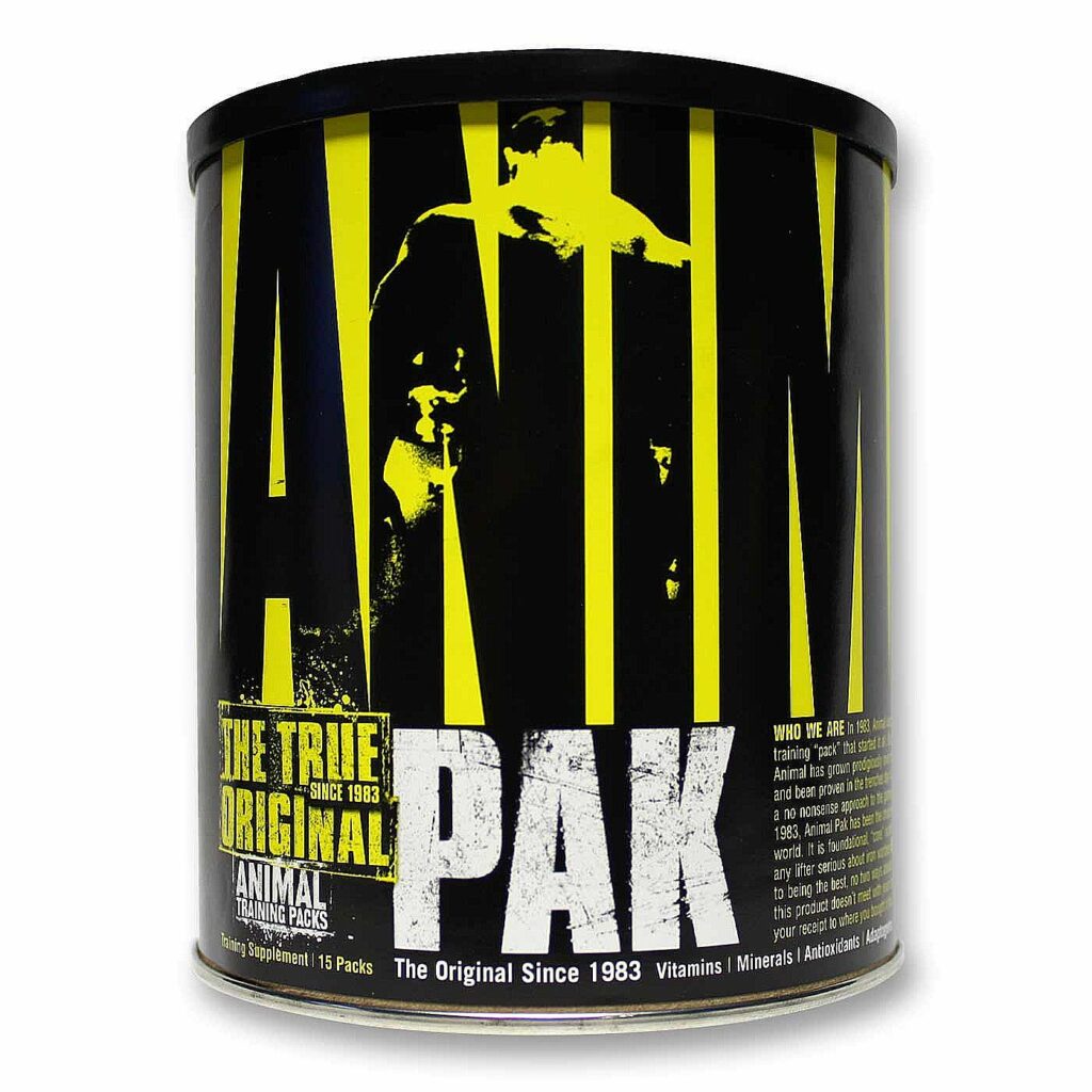 Universal Nutrition Animal Pak - Suplemento Completo para Treino - 15 pacotes