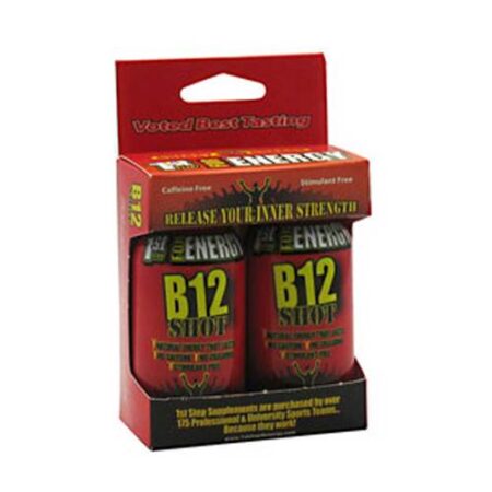 1st Step for Energia B 12 Cereja cobrar 2 - garrafas de 2 fl oz